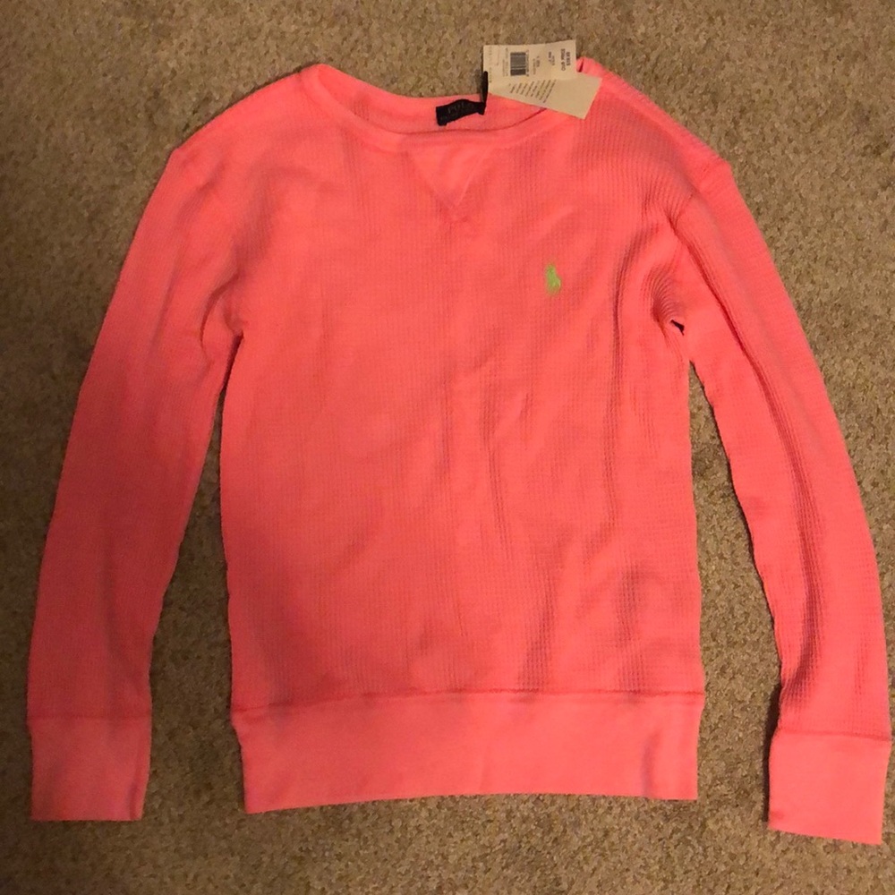 Pink Ralph Lauren long sleeve
